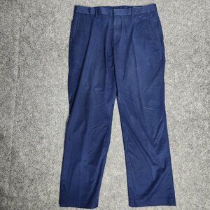 Bonobos Monday Golf Pants Men‎ 34x30 Navy Blue Straight Leg Chino Performance